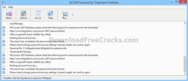 ACCDB Password