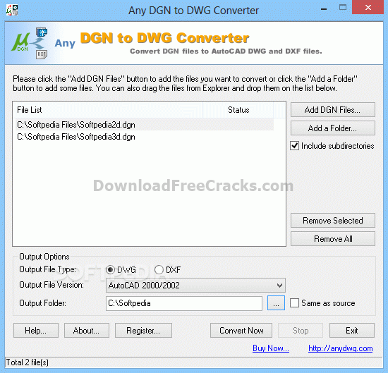 Any DGN to DWG Converter