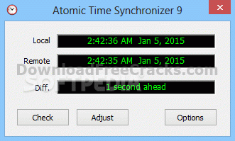 Atomic Time Synchronizer