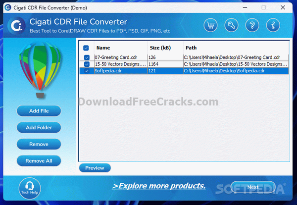 Cigati CDR File Converter
