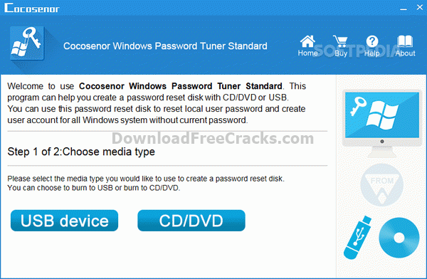 Cocosenor Windows Password Tuner Standard