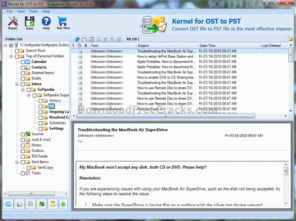 Kernel OST to PST (formerly Convert OST)