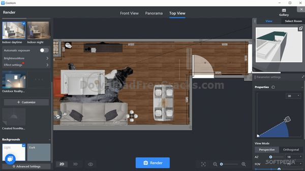 AI interior design software - Coohom