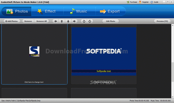 EasiestSoft Picture to Movie Maker