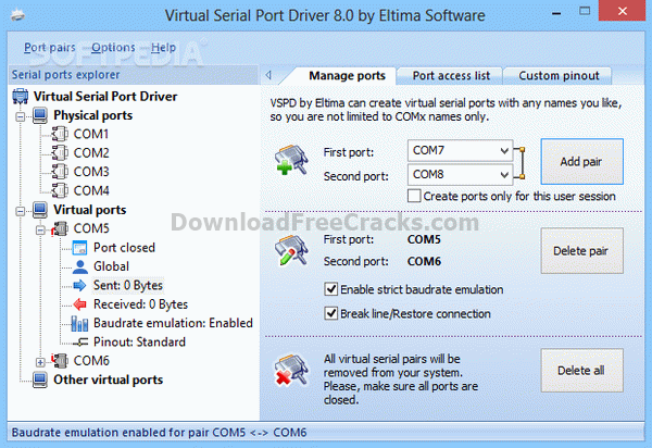 Delphi 7 com port component