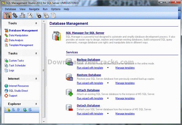 SQL Management Studio for SQL Server