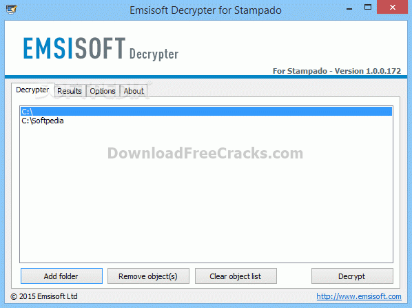 Emsisoft Decrypter for Stampado