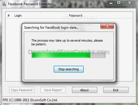Facebook Password Extractor