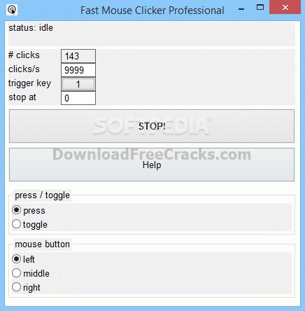 Fast Mouse Clicker Professional