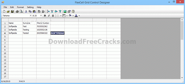 FlexCell Grid Control for .NET 4.0