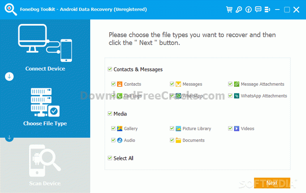 FoneDog Toolkit - Android Data Recovery