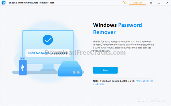 FonesGo Windows Password Remover