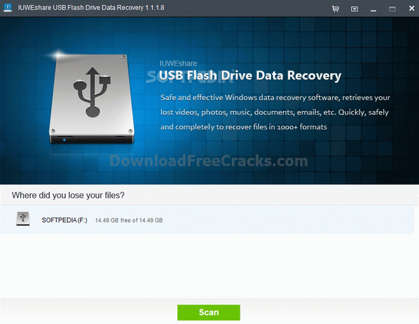 IUWEshare USB Flash Drive Data Recovery