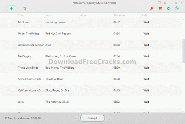 NoteBurner Spotify Music Converter