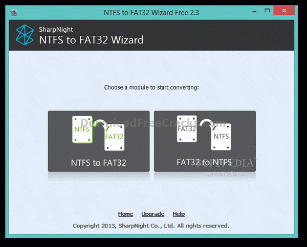 NTFS to FAT32 Wizard Free