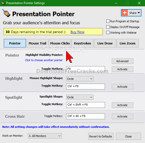 Portable Presentation Pointer