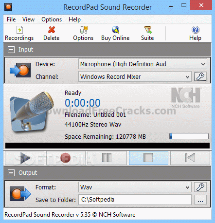 RecordPad Sound Recorder