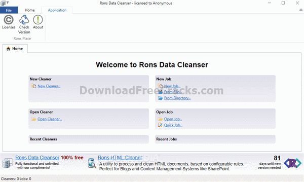 Ron''s Data Cleanser