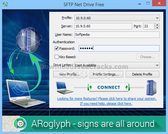 netdrive 2 windows authentication