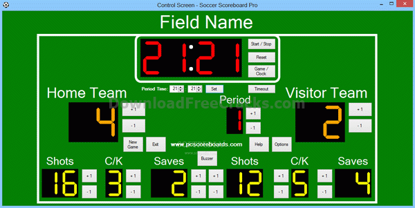 Soccer Scoreboard Pro