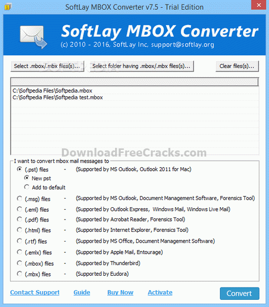 SoftLay MBOX Converter
