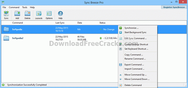 sync breeze is not loading