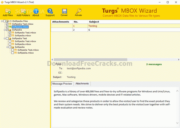 Turgs MBOX Wizard