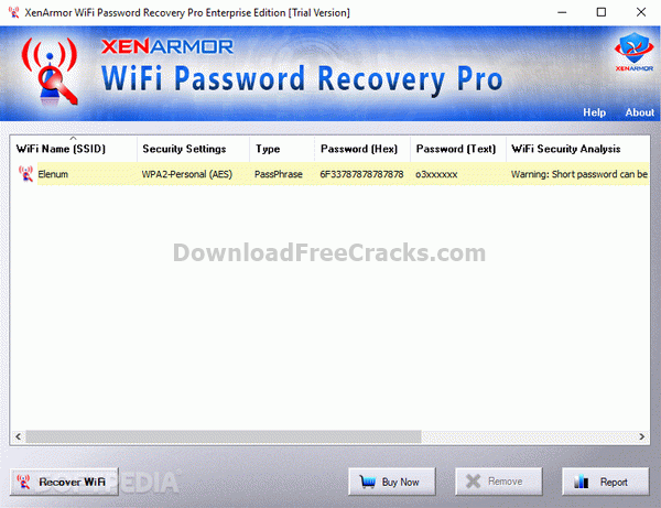 XenArmor WiFi Password Recovery Pro