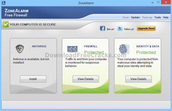 ZoneAlarm Free Firewall